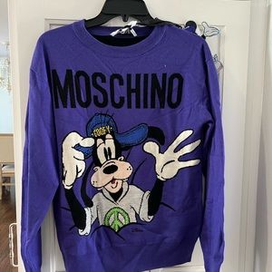 H&Moschino goofy sweater NWT